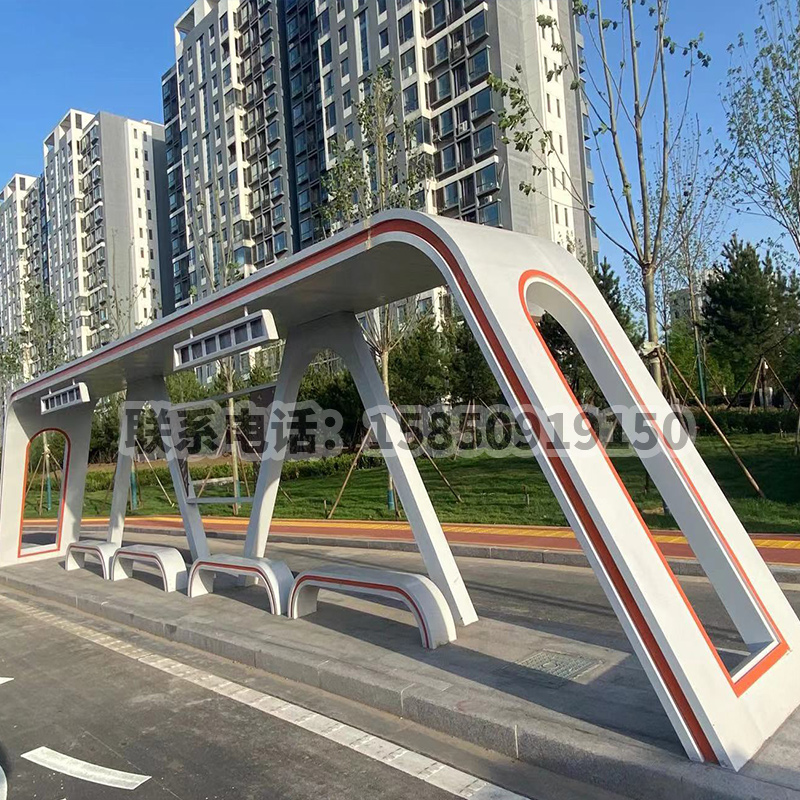 不銹鋼候車亭廠家的生產能力
